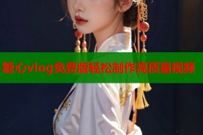 糖心vlog免费版轻松制作高质量视频