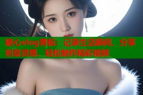 糖心vlog黄板：记录生活瞬间，分享创意灵感，轻松制作精彩视频