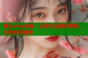糖心vlog色板：记录生活美好瞬间，分享创意视频