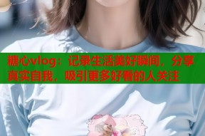 糖心vlog：记录生活美好瞬间，分享真实自我，吸引更多好看的人关注