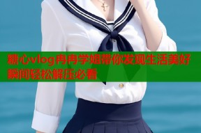 糖心vlog冉冉学姐带你发现生活美好瞬间轻松解压必看