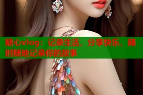 糖心vlog：记录生活，分享快乐，随时随地记录你的故事