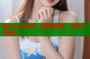 糖心Vlog变身：探索新视界，记录生活精彩