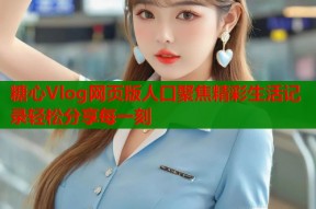 糖心Vlog网页版人口聚焦精彩生活记录轻松分享每一刻