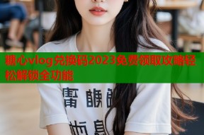 糖心vlog兑换码2023免费领取攻略轻松解锁全功能