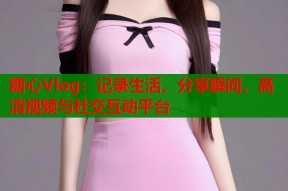 糖心Vlog：记录生活，分享瞬间，高清视频与社交互动平台
