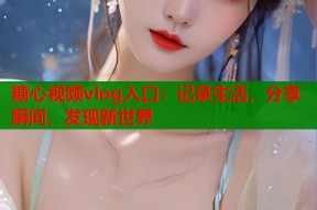 糖心视频vlog入口：记录生活，分享瞬间，发现新世界