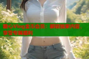 糖心Vlog金币会员：解锁独家内容，享受专属福利