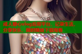 成人糖心vlog应用平台，记录生活，分享快乐，随时随地下载观看