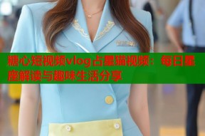 糖心短视频vlog占星猫视频：每日星座解读与趣味生活分享