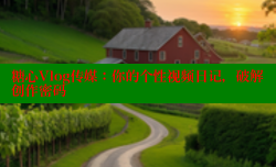 糖心Vlog传媒：你的个性视频日记，破解创作密码