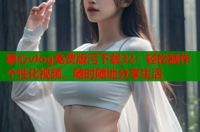 糖心vlog免费版污下载32：轻松制作个性化视频，随时随地分享生活
