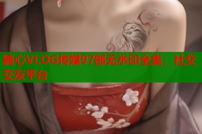 糖心VLOG传媒97部无水印全集，社交交友平台