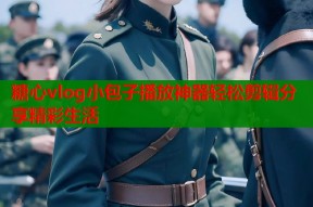 糖心vlog小包子播放神器轻松剪辑分享精彩生活