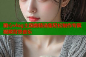 糖心vlog主题曲精选集轻松制作专属视频背景音乐