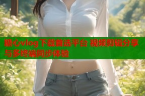 糖心vlog下载首选平台 视频剪辑分享与多终端同步体验