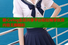 糖心vlog会员共享平台轻松畅享优质内容无限精彩