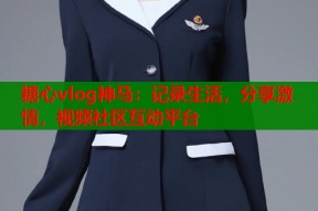 糖心vlog神马：记录生活，分享激情，视频社区互动平台