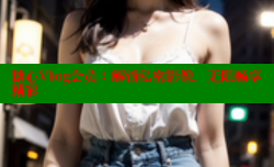 糖心Vlog会员：解锁私密影像，无限畅享精彩