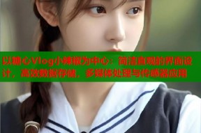 以糖心Vlog小辣椒为中心：简洁直观的界面设计，高效数据存储，多媒体处理与传感器应用