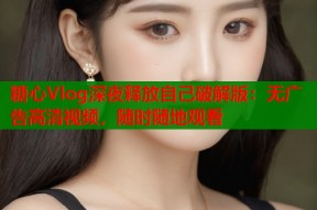 糖心Vlog深夜释放自己破解版：无广告高清视频，随时随地观看
