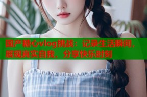 国产糖心vlog挑战：记录生活瞬间，展现真实自我，分享快乐时刻