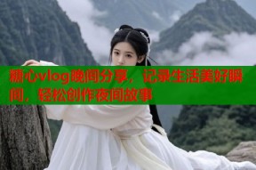 糖心vlog晚间分享，记录生活美好瞬间，轻松创作夜间故事