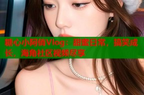 糖心小阿俏Vlog：甜蜜日常，搞笑成长，海角社区视频尽享