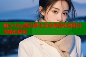 糖心vlog猫记录生活点滴轻松剪辑分享精彩瞬间