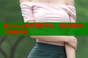 糖心vlog免费观看平台，轻松获取热门视频内容