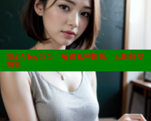 糖心Vlog会员：解锁私密影像，无限畅享精彩 糖心logo入口官网 第1张