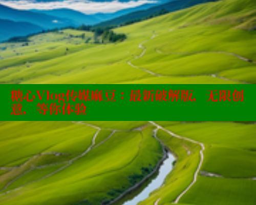 糖心Vlog传媒麻豆：最新破解版，无限创意，等你体验 糖心VLOG官网 第2张