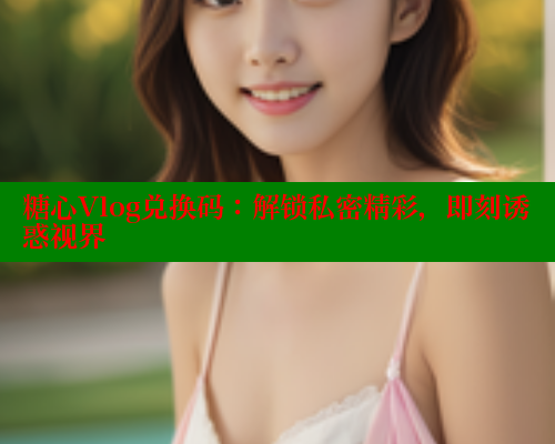 糖心Vlog兑换码：解锁私密精彩，即刻诱惑视界 糖心VLOG官网 第2张