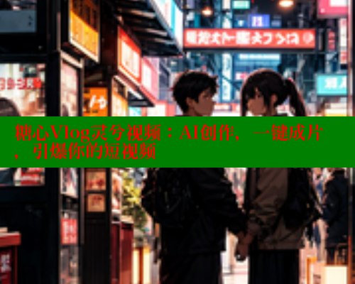 糖心Vlog灵兮视频：AI创作，一键成片，引爆你的短视频 糖心VLOG 第2张