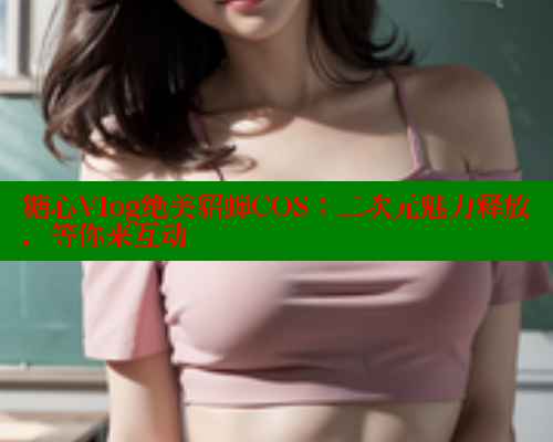 糖心Vlog绝美貂蝉COS：二次元魅力释放，等你来互动 糖心logo入口官网 第1张