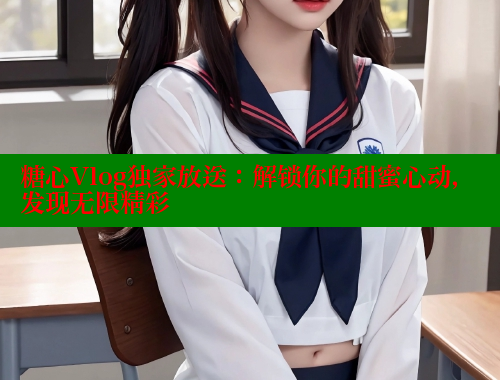 糖心Vlog独家放送：解锁你的甜蜜心动，发现无限精彩 糖心VLOG 第1张