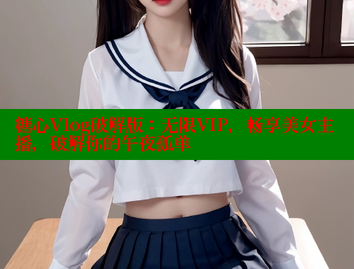 糖心Vlog破解版：无限VIP，畅享美女主播，破解你的午夜孤单 糖心vlog官网观看 第1张