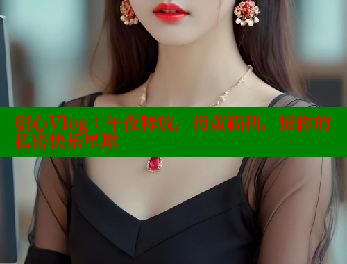 糖心Vlog：午夜释放，污黄福利，懂你的私密快乐星球 糖心vlog官网观看 第1张
