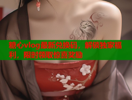 糖心vlog最新兑换码，解锁独家福利，限时领取惊喜奖励  第1张