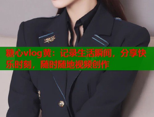 糖心vlog黄：记录生活瞬间，分享快乐时刻，随时随地视频创作  第1张