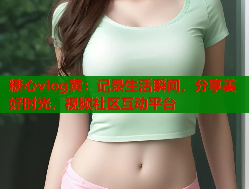 糖心vlog黄：记录生活瞬间，分享美好时光，视频社区互动平台  第1张