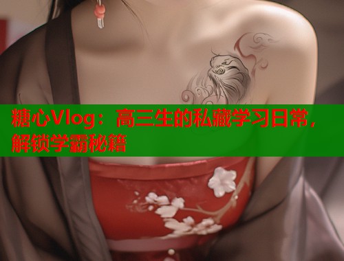 糖心Vlog：高三生的私藏学习日常，解锁学霸秘籍  第1张