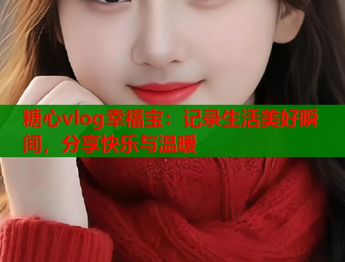 糖心vlog幸福宝：记录生活美好瞬间，分享快乐与温暖  第1张