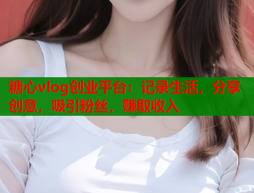 糖心vlog创业平台：记录生活，分享创意，吸引粉丝，赚取收入  第1张