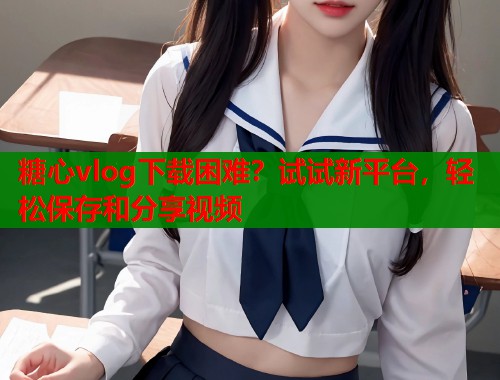 糖心vlog下载困难？试试新平台，轻松保存和分享视频  第1张