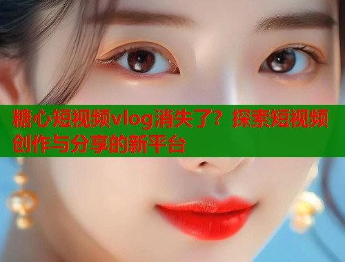 糖心短视频vlog消失了？探索短视频创作与分享的新平台  第1张