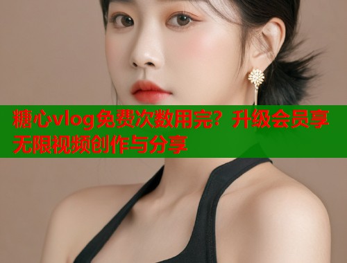 糖心vlog免费次数用完？升级会员享无限视频创作与分享  第1张