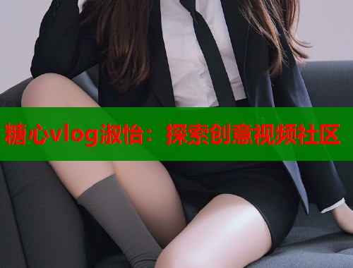 糖心vlog淑怡：探索创意视频社区  第1张