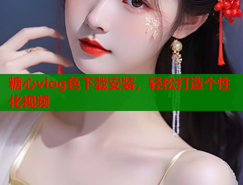 糖心vlog色下载安装，轻松打造个性化视频  第1张