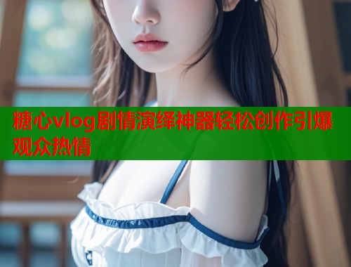 糖心vlog剧情演绎神器轻松创作引爆观众热情  第1张